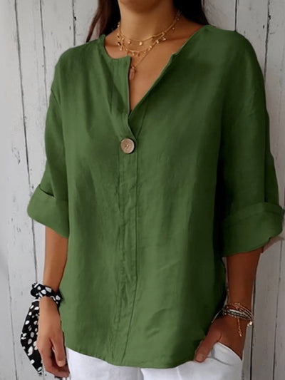 Annika | Stilfuld bluse med V-hals