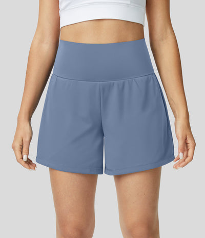Variant image for Margarethe Yoga Shorts - 2-i-1 Design, Høj Talje, Åndbart Stof-11