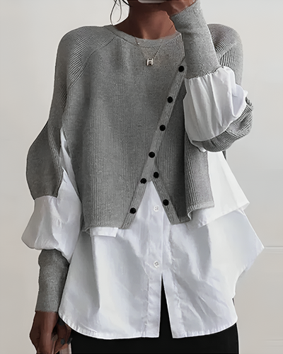 Celine Casual Top - Bløde Åndbare Stoffer, Løs Pasform-2