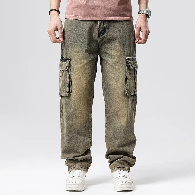 Benjamin | Denim cargo-bukser