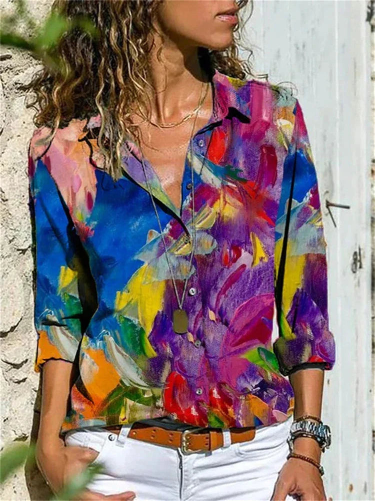 Variant image for Hazel Women's Summer Blouse - Elegant Design, Comfortable Fit-1