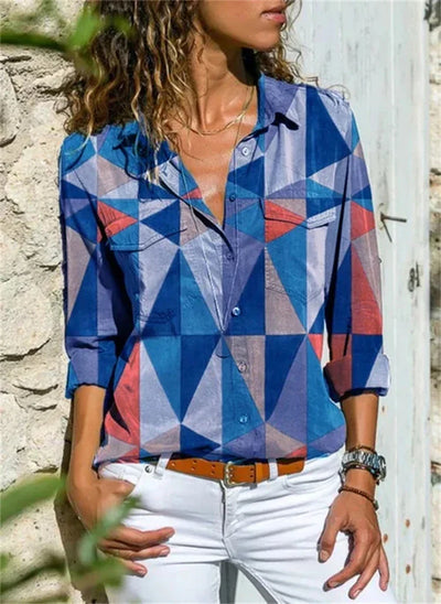 Variant image for Hazel Women's Summer Blouse - Elegant Design, Comfortable Fit-15