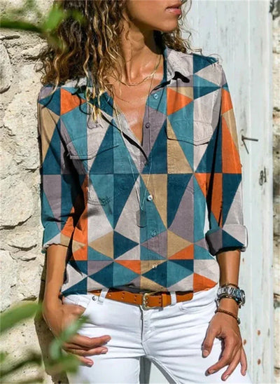 Variant image for Hazel Women's Summer Blouse - Elegant Design, Comfortable Fit-8