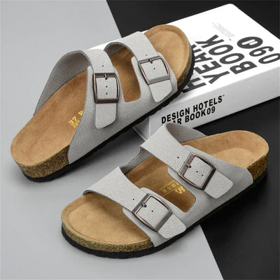 Sandaler - Læder Justerbare Remme-6