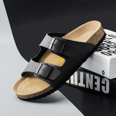 Sandaler - Læder Justerbare Remme-1