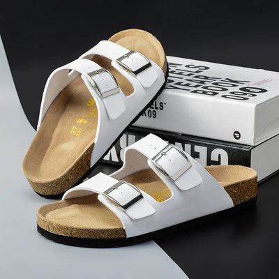 Sandaler - Læder Justerbare Remme-4