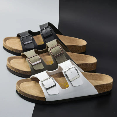 Sandaler - Læder Justerbare Remme-2