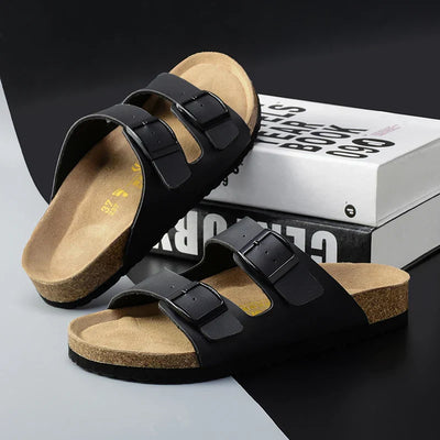 Sandaler - Læder Justerbare Remme-3