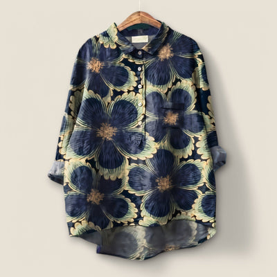 Julie | Bluse med blomsterprint