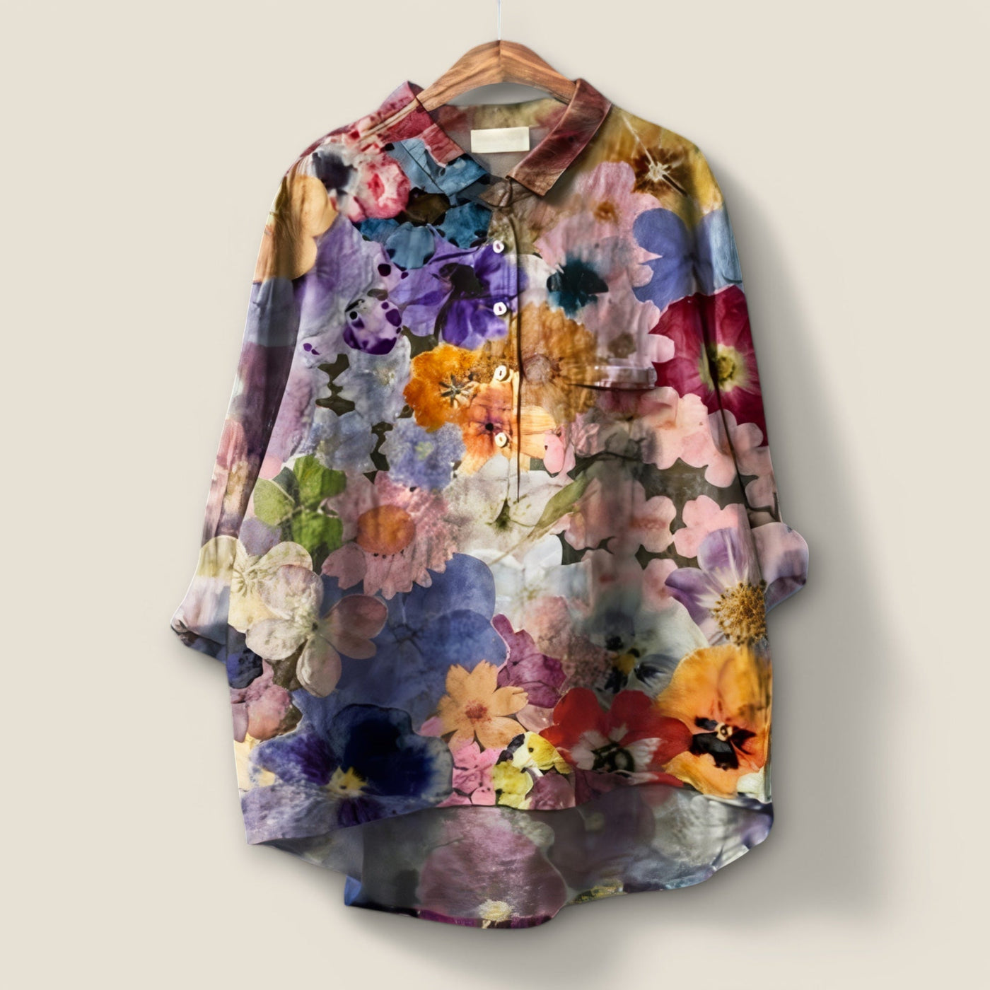 Julie | Bluse med blomsterprint