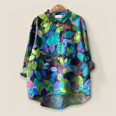 Julie | Bluse med blomsterprint