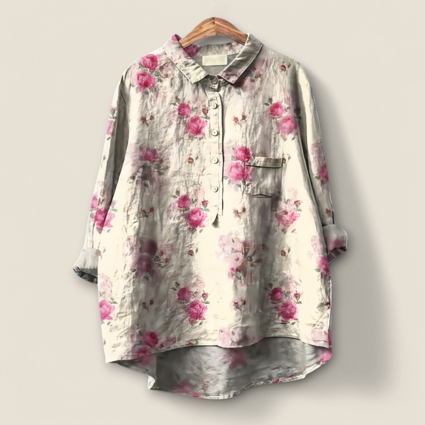 Julie | Bluse med blomsterprint