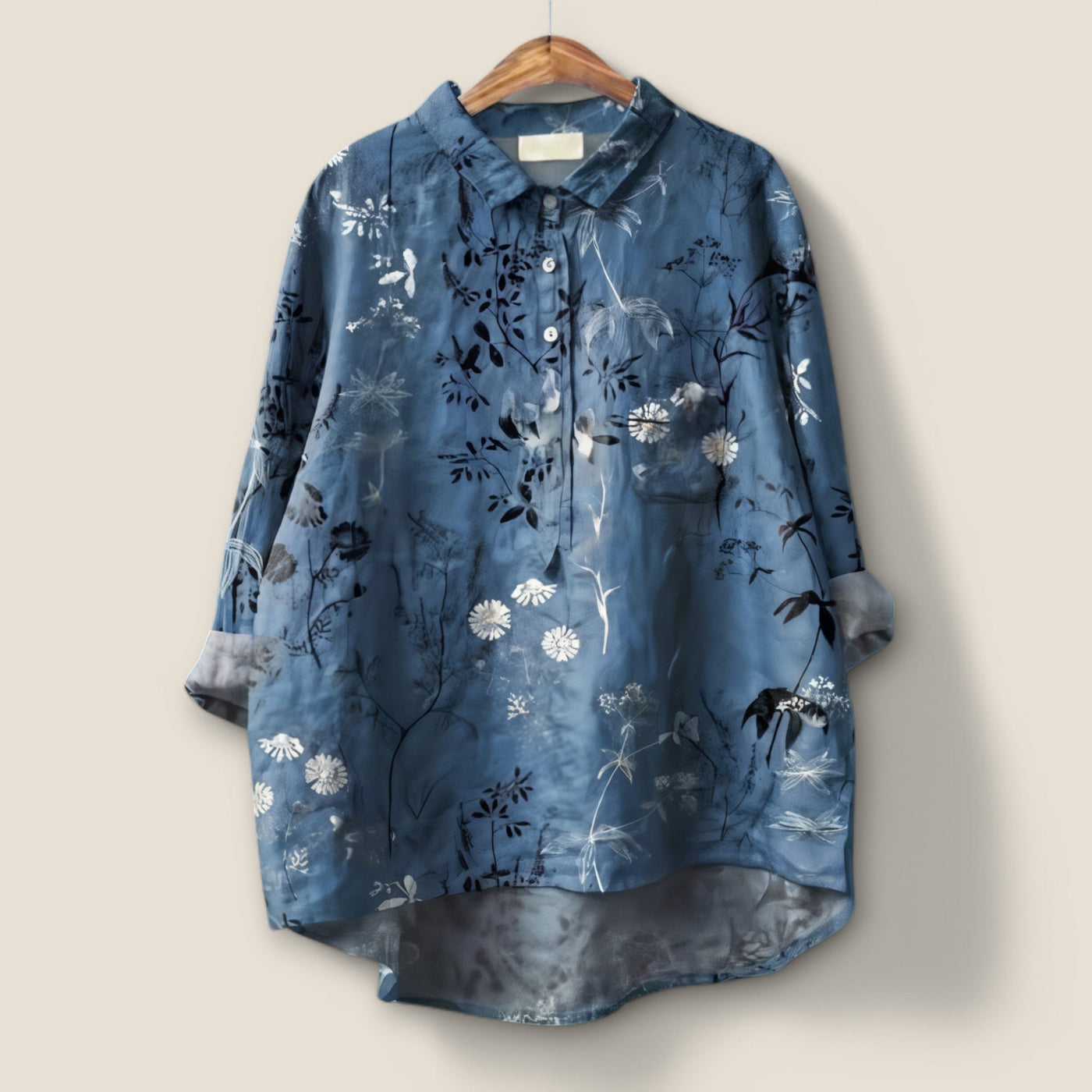 Julie | Bluse med blomsterprint