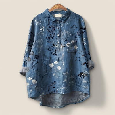 Julie | Bluse med blomsterprint