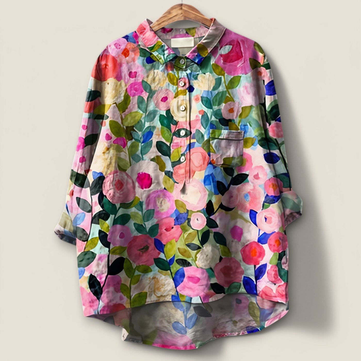 Julie | Bluse med blomsterprint