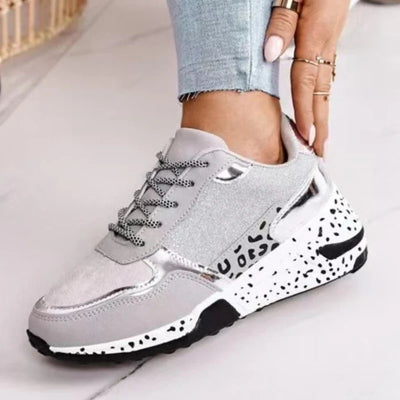 Esme Sneakers - Orthopædisk Komfort, Guld/Sølv-4