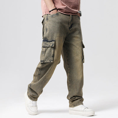 Benjamin | Denim cargo-bukser