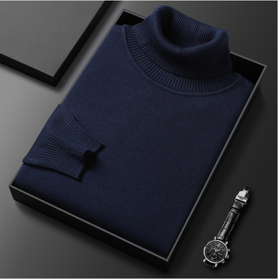 Variant image for Herre Cashmere Turtleneck Sweater – Blød Kvalitet, Elegant Trøje til Mænd-13