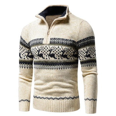 Vilius | Jersey de Navidad con cremallera
