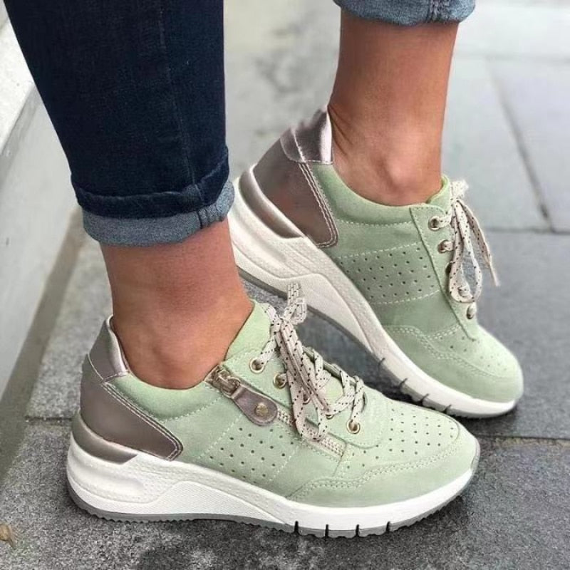 Lucia Komfort Sko – Ergonomisk Design, Bred Tåboks, Optimal Støtte-1