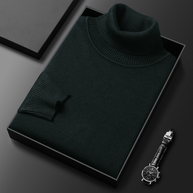 Variant image for Herre Cashmere Turtleneck Sweater – Blød Kvalitet, Elegant Trøje til Mænd-37