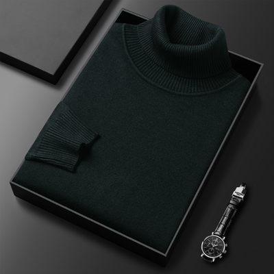 Variant image for Herre Cashmere Turtleneck Sweater – Blød Kvalitet, Elegant Trøje til Mænd-37