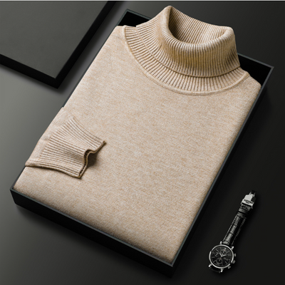 Variant image for Herre Cashmere Turtleneck Sweater – Blød Kvalitet, Elegant Trøje til Mænd-55