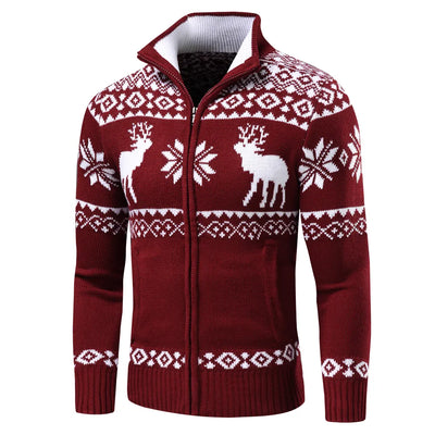 Vilius | Jersey de Navidad con cremallera
