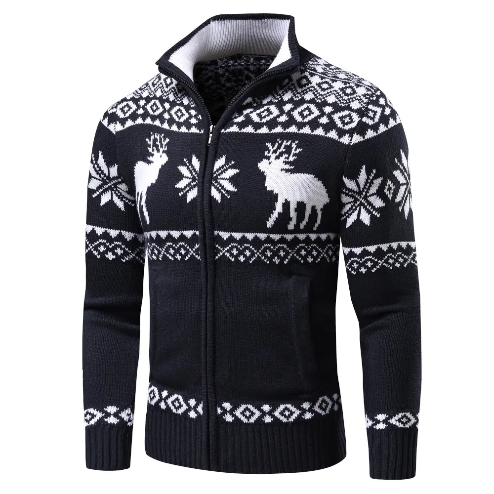 Vilius | Jersey de Navidad con cremallera