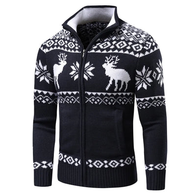 Vilius | Jersey de Navidad con cremallera