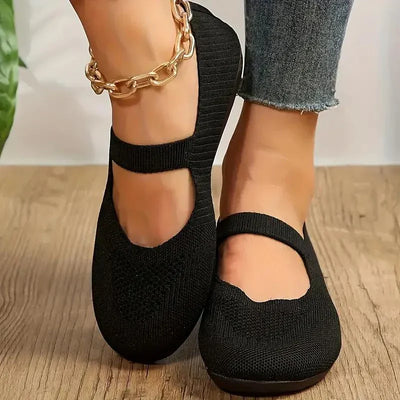 Variant image for Nyxara Slippers - Let Strikket Stof, Skridsikker Gummi-1