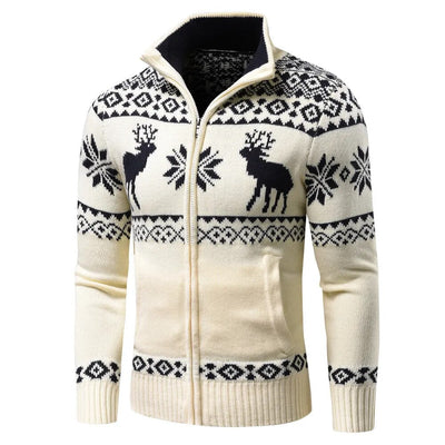 Vilius | Jersey de Navidad con cremallera