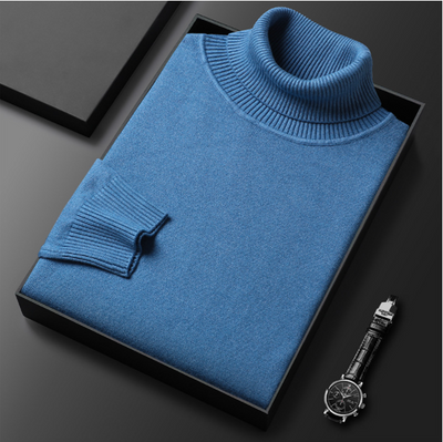 Variant image for Herre Cashmere Turtleneck Sweater – Blød Kvalitet, Elegant Trøje til Mænd-1
