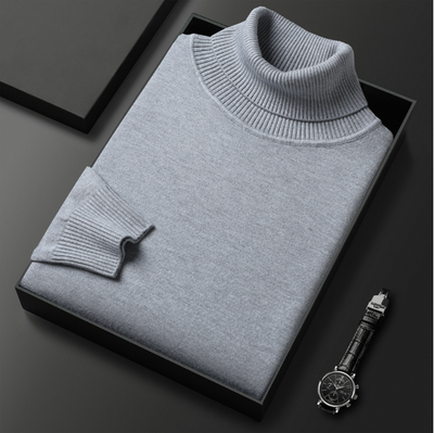 Variant image for Herre Cashmere Turtleneck Sweater – Blød Kvalitet, Elegant Trøje til Mænd-25