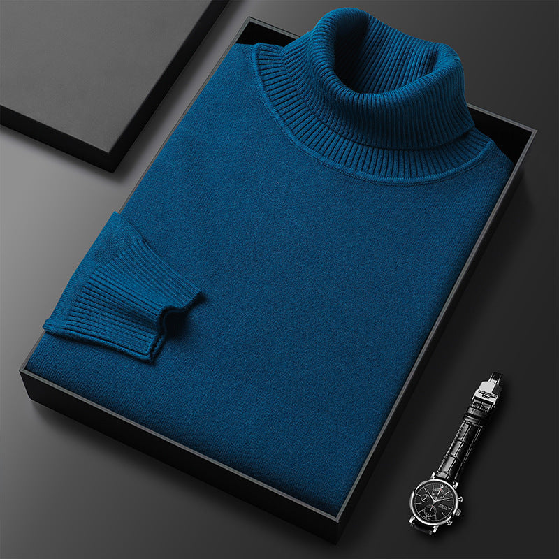 Variant image for Herre Cashmere Turtleneck Sweater – Blød Kvalitet, Elegant Trøje til Mænd-31