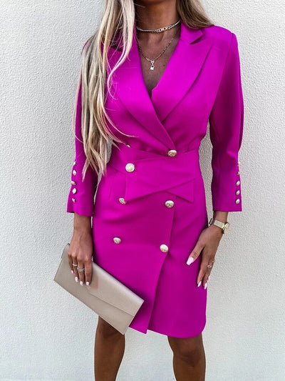 Variant image for Emmie Blazer Kjole - Elegant Sort Design, Komfortabel Snit-17