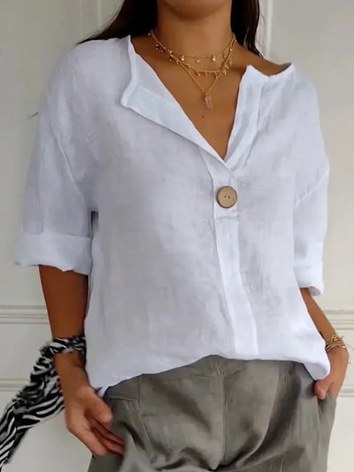 Annika | Stilfuld bluse med V-hals