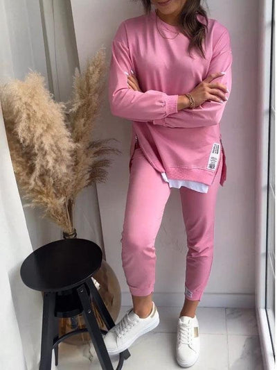 Daria | Loungewear Sæt - Blød Kato-Polyester-6