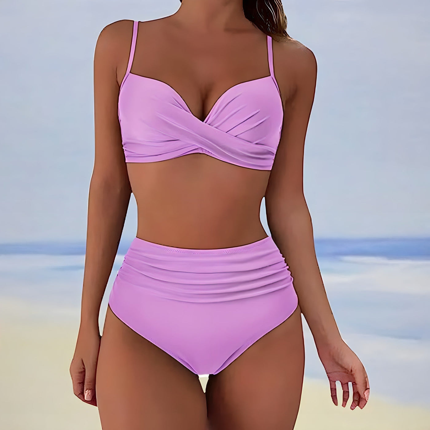 Variant image for Esmae Bikini – Høj Talje, Komfortabel Badetøj Dame-21