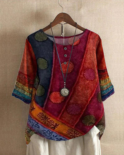 Boho Top - Stijlfuld og Komfortabel-1
