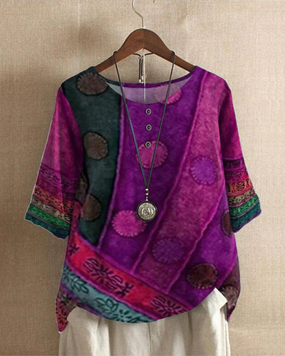 Boho Top - Stijlfuld og Komfortabel-3