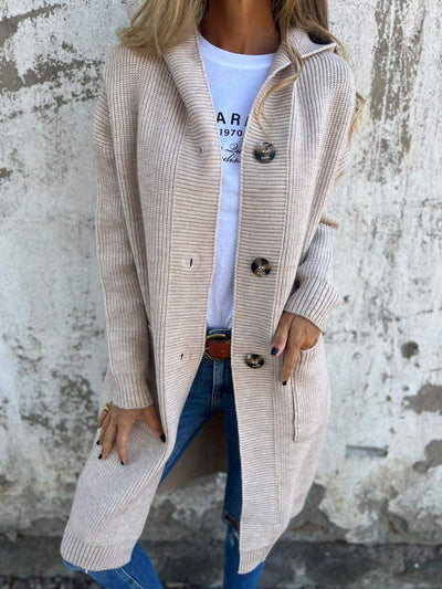 Emilia | Lang og behagelig cardigan