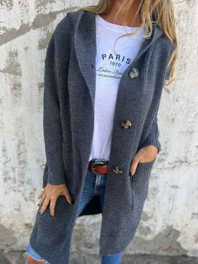 Emilia | Lang og behagelig cardigan
