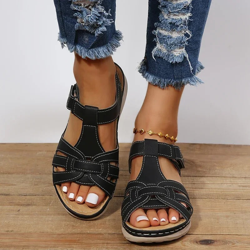Iris Sandaler Dame – Læder, Elegant og Komfortabel-5