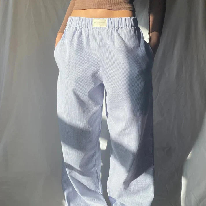 Variant image for Samantha Linen Pants – Elegant Design, Breathable Fabric-16