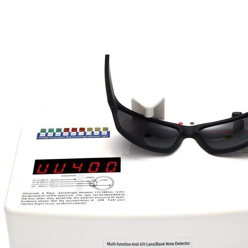 Jaxon Sport Sunglasses - Polariseret, UV400 Beskyttelse, Letvægts Titanium-3