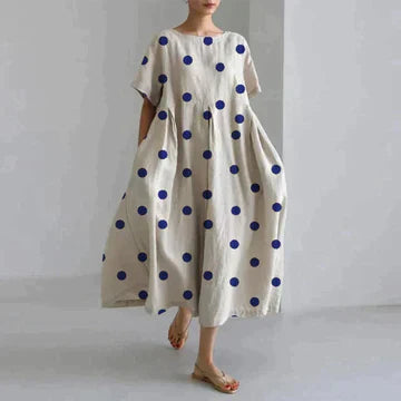 Variant image for Zyra | Blomsterprint Kjole – Elegant Casual Dress-47