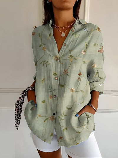 Amara | Button-Up Shirt - Lett Stof-3